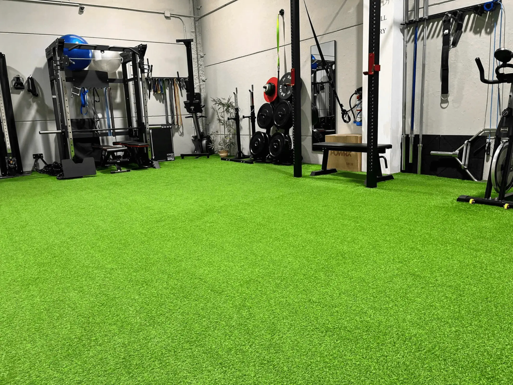 Fotografía de la zona de entrenamiento del centro.