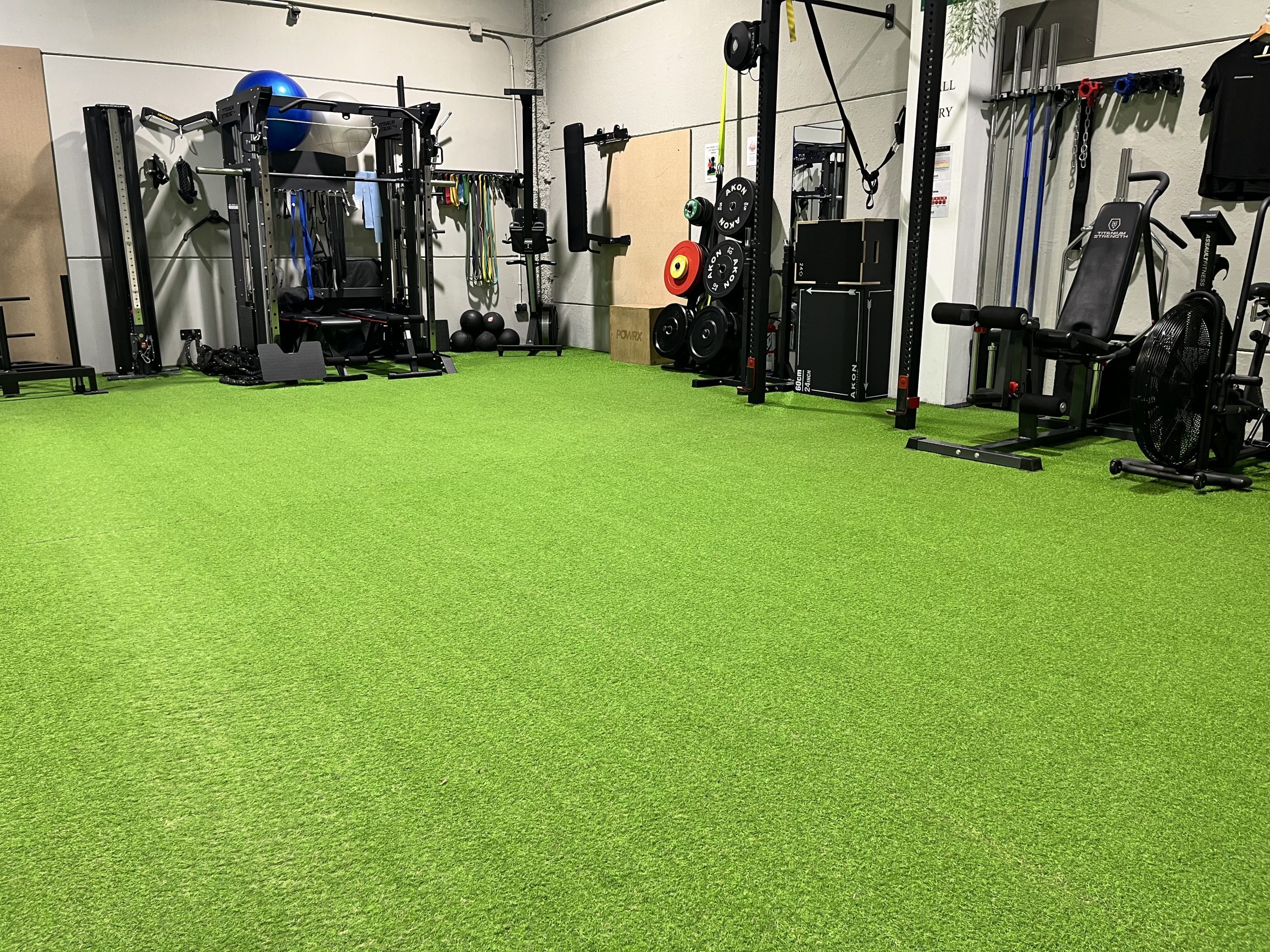 Fotografía de la zona de entrenamiento del centro.